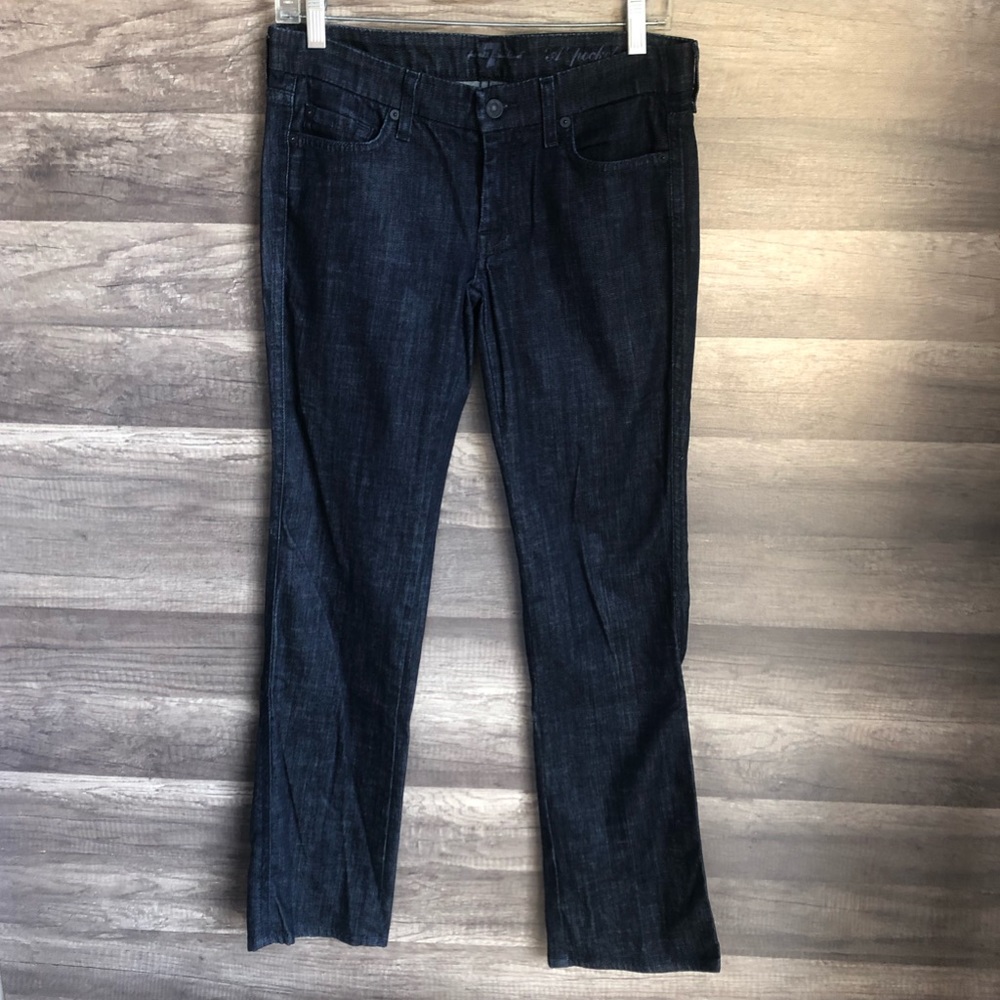 For7Mankind Lexie Petite A Pocket Flare Jeans SZ27